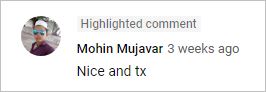 Appreciation-Mohin Mujavar-7thJan2019