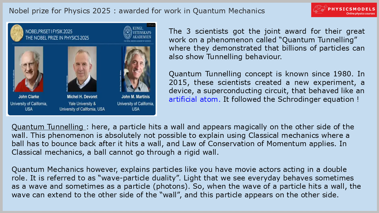 Nobel Prize Physics 2025-2A